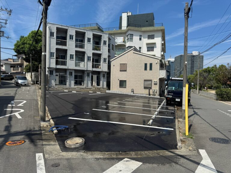 堺市三国ヶ丘解体後アスファルト施工工事